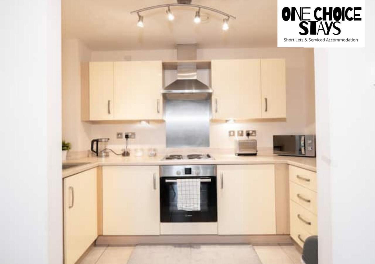 Cosy 2 Bedroom Apartment By One Choice Stays Serviced Accommodation Birmingham - City Centre - Wifi المظهر الخارجي الصورة